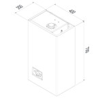 Centrala termica conventionala ARCA PIXEL 25F