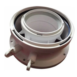 Adaptor evacuare 80/125mm la 80/125mm