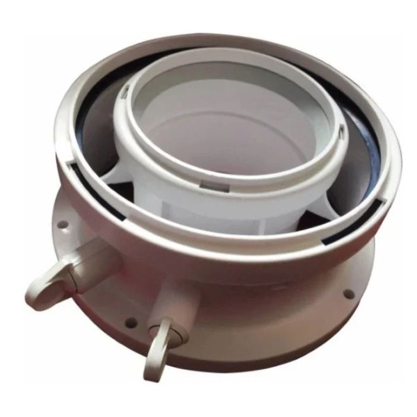 Adaptor evacuare 80/125mm la 80/125mm
