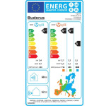 Aparat de aer conditionat Buderus Logacool AC186i.3 12000 BTU/h,A+++/A+++,Negru