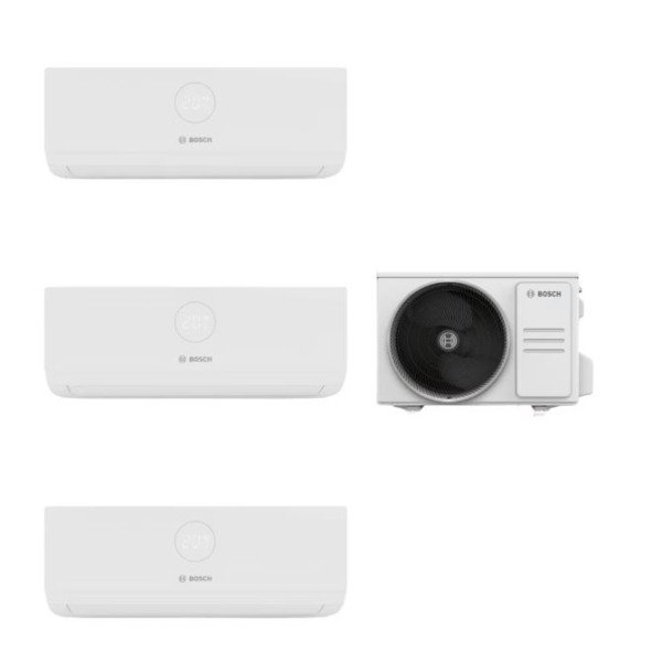 Aparat de aer conditionat multi-split Bosch Climate 3000i cu trei unitati interne Climate 3000i 9000 BTU-Unitate exterioara de 27000 BTU