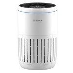 Purificator de aer Bosch Air 4000, CADR 300m3/h, Prefiltru, filtru HEPA H13, filtru carbon activ, senzor de praf, timer, alb