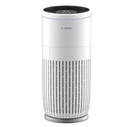 Purificator de aer Bosch Air 6000 Wi-Fi, CADR 600m3/h, Prefiltru, filtru HEPA H13, filtru carbon activ, filtru antibacterian, senzor temperatura si umiditate, senzor de praf, alb