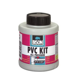 Adeziv pentru Conducte de Presiune Bison PVC Kit, 250 ml