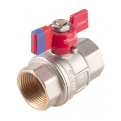 Robinet trecere sfera cu fluture PN30,1", F-Power