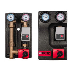 GRUP DE POMPARE HERZ PUMPFIX MIX 11/2 FE – 11/4 FI DN32 CU POMPA WILO 16 KVS [M3/H]