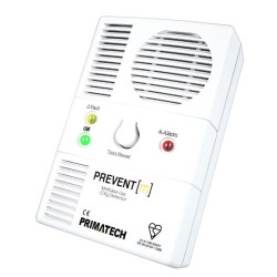 Detector de gaz metan Primatech Prevent M, certificat, alb