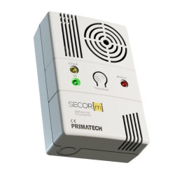 Detector de gaz metan Secor M, alb, alimentare 220V